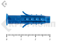 Дюбель распорный "Чапай"  5х30 шипы-усы (2000шт)