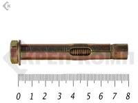 Анкер болт болтом  м8 10х80 (50шт)