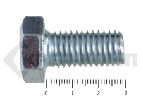 Болты DIN 931, с неполной резьбой, цинк, 14х 30 мм пр.8.8 (25 кг/402)