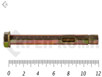 Анкер болт болтом м10 12х120 (5шт)