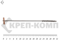 Ершик для очистки отверстий MB 10, HIMTEX, Китай (1шт.)