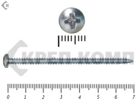 Шуруп с полукруглой головкой DIN7981 4,2х70 (3500шт)