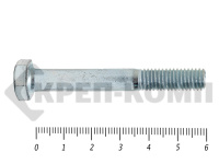 Болты DIN 931, с неполной резьбой, цинк, 8х 60 мм пр.8.8 (25 кг/862)