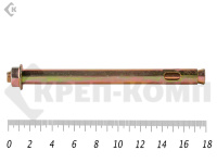 Анкерный болт с гайкой 12х180 (25шт)