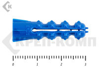 Дюбель распорный "ёжик" 8х30 (50шт)