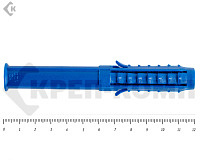 Дюбель распорный "Чапай"12х120 шипы-усы (100шт)