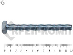 Болт полная резьба, цинк DIN933 6х120 пр.5,8 Фасовка (2кг/106) – фото